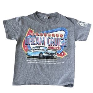 Gildan Gray Kids T-Shirt with Dream Cruise Design